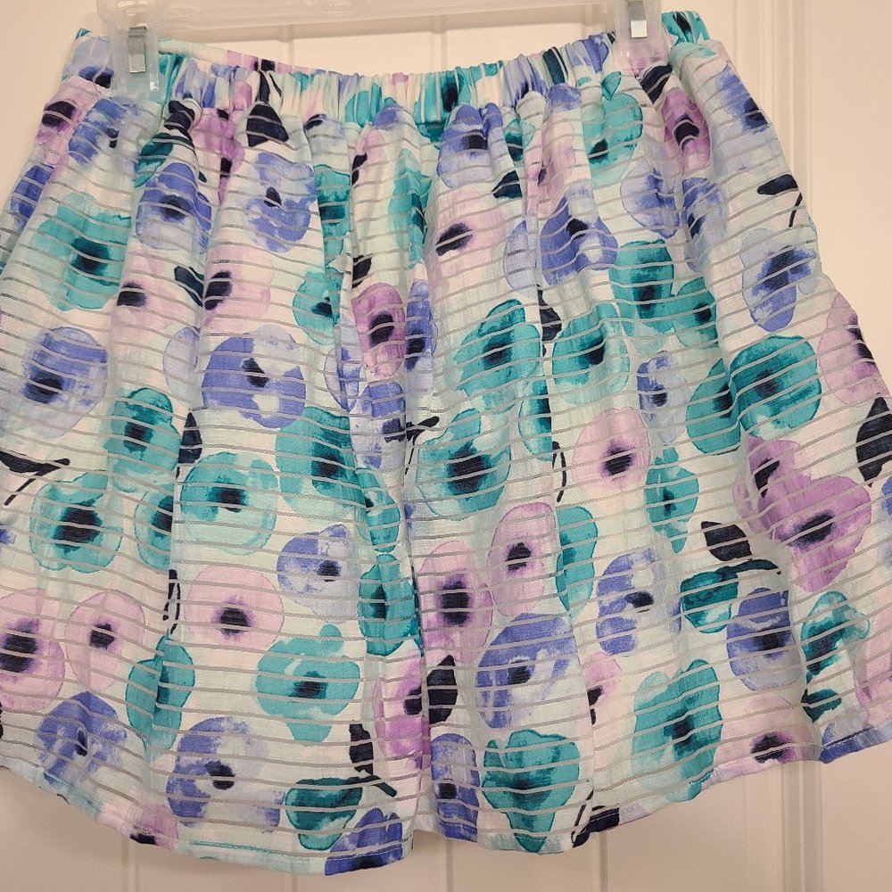 Girl's Floral Skirt